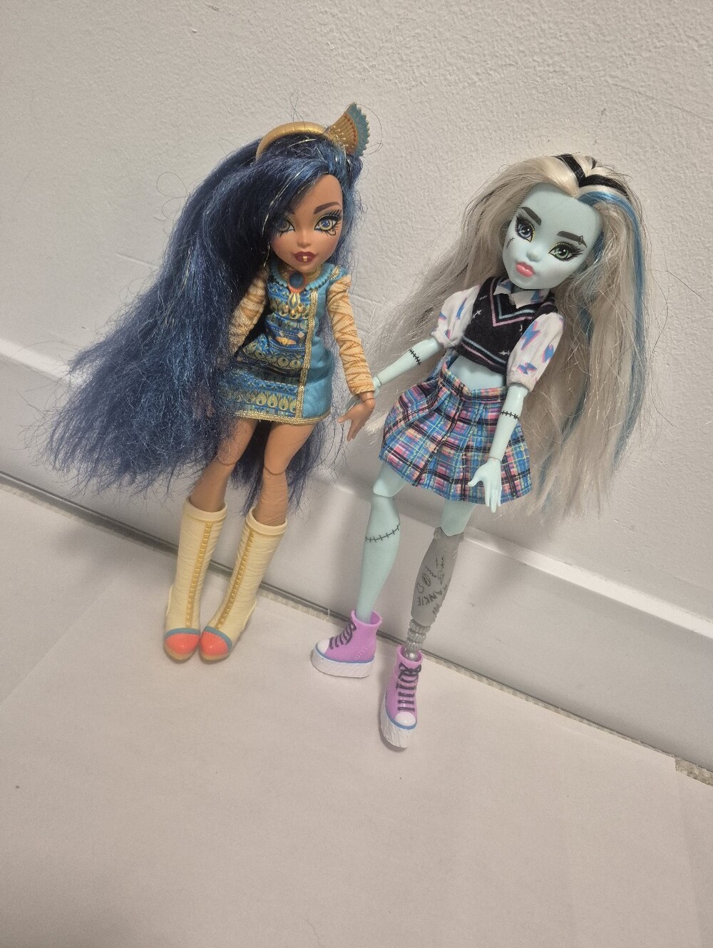 Monster High Dolls Duo - Frankie Stein And Cleo De Nile